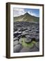 Giant'S Causeway, Looking In To Land, Causeway Coast-Bernard Castelein-Framed Photographic Print