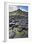 Giant'S Causeway, Looking In To Land, Causeway Coast-Bernard Castelein-Framed Photographic Print