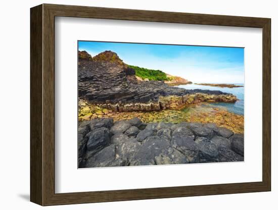 Giant's Causeway.-GoodOlga-Framed Photographic Print