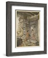 Giant's Victims-Arthur Rackham-Framed Art Print