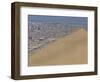 Giant Sand Dune Above Large City, Iquique, Atacama Coast, Chile, South America-Anthony Waltham-Framed Photographic Print