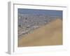 Giant Sand Dune Above Large City, Iquique, Atacama Coast, Chile, South America-Anthony Waltham-Framed Photographic Print