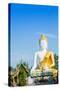 Giant Sitting Buddha at Doi Kham (Wat Phra That Doi Kham) (Temple of the Golden Mountain)-Alex Robinson-Stretched Canvas