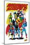 Giant-Size Avengers/Invaders No.1 Group: Thor-Sal Buscema-Mounted Poster