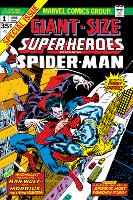 Giant-Size Super-Heroes No.1 Cover: Spider-Man, Morbius and Man-Wolf Fighting-Gil Kane-Lamina Framed Poster