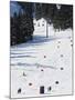 Giant Slalom Racers at Whistler Mountain Resort-Christian Kober-Mounted Photographic Print