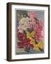 Giant Snapdragons from the Perry Seed Company-null-Framed Art Print