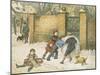 Giant Snowball-William Weekes-Mounted Giclee Print