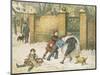 Giant Snowball-William Weekes-Mounted Giclee Print