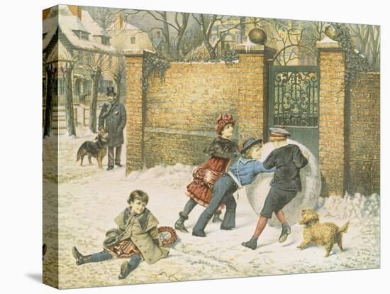 Giant Snowball-William Weekes-Stretched Canvas
