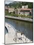 Giant Spider Sculpture by Louise Bourgeois, Nervion River, Bilbao, Basque Country, Spain, Europe-Christian Kober-Mounted Photographic Print