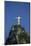 Giant statue of Christ the Redeemer atop Corcovado, Rio de Janeiro, Brazil-David Wall-Mounted Photographic Print