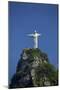 Giant statue of Christ the Redeemer atop Corcovado, Rio de Janeiro, Brazil-David Wall-Mounted Photographic Print