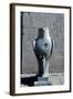 Giant Statue of the Ancient Egyptian Falcon-Headed God Horus, Edfu, Egypt-null-Framed Photographic Print