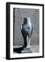 Giant Statue of the Ancient Egyptian Falcon-Headed God Horus, Edfu, Egypt-null-Framed Photographic Print