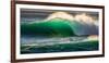 Giant storm surf, Oahu, Hawaii-Mark A Johnson-Framed Photographic Print