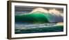 Giant storm surf, Oahu, Hawaii-Mark A Johnson-Framed Photographic Print