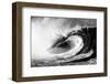 Giant surf at Waimea Bay Shorebreak, North Shore, Oahu, Hawaii-Mark A Johnson-Framed Photographic Print