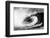 Giant surf at Waimea Bay Shorebreak, North Shore, Oahu, Hawaii-Mark A Johnson-Framed Photographic Print