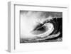 Giant surf at Waimea Bay Shorebreak, North Shore, Oahu, Hawaii-Mark A Johnson-Framed Photographic Print