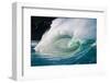 Giant surf at Waimea Bay Shorebreak, North Shore, Oahu, Hawaii-Mark A Johnson-Framed Photographic Print