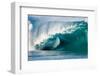 Giant surf at Waimea Bay Shorebreak, North Shore, Oahu, Hawaii-Mark A Johnson-Framed Photographic Print