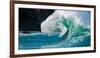 Giant surf at Waimea Bay Shorebreak, North Shore, Oahu, Hawaii-Mark A Johnson-Framed Photographic Print