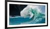 Giant surf at Waimea Bay Shorebreak, North Shore, Oahu, Hawaii-Mark A Johnson-Framed Photographic Print