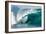 Giant surf at Waimea Bay Shorebreak, North Shore, Oahu, Hawaii-Mark A Johnson-Framed Photographic Print