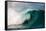 Giant surf at Waimea Bay Shorebreak, North Shore, Oahu, Hawaii-Mark A Johnson-Framed Stretched Canvas