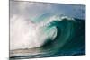 Giant surf at Waimea Bay Shorebreak, North Shore, Oahu, Hawaii-Mark A Johnson-Mounted Photographic Print