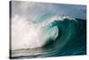 Giant surf at Waimea Bay Shorebreak, North Shore, Oahu, Hawaii-Mark A Johnson-Stretched Canvas