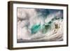 Giant surf at Waimea Bay Shorebreak, North Shore, Oahu, Hawaii-Mark A Johnson-Framed Photographic Print