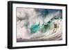 Giant surf at Waimea Bay Shorebreak, North Shore, Oahu, Hawaii-Mark A Johnson-Framed Photographic Print