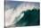 Giant surf at Waimea Bay Shorebreak, North Shore, Oahu, Hawaii-Mark A Johnson-Stretched Canvas