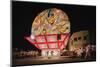 Giant taiko drum, Nebuta festival floats, Hirosaki, Aomori prefecture, Tohoku, Honshu, Japan-Christian Kober-Mounted Photographic Print