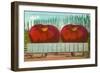 Giant Tomatoes in Rail Car-null-Framed Art Print