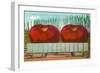 Giant Tomatoes in Rail Car-null-Framed Art Print