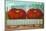 Giant Tomatoes in Rail Car-null-Mounted Art Print