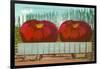 Giant Tomatoes in Rail Car-null-Framed Art Print