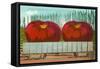 Giant Tomatoes in Rail Car-null-Framed Stretched Canvas