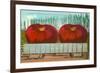 Giant Tomatoes in Rail Car-null-Framed Premium Giclee Print