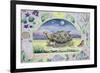 Giant Tortoise (Month of May from a Calendar)-Vivika Alexander-Framed Giclee Print