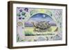 Giant Tortoise (Month of May from a Calendar)-Vivika Alexander-Framed Giclee Print