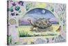 Giant Tortoise (Month of May from a Calendar)-Vivika Alexander-Stretched Canvas