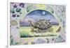 Giant Tortoise (Month of May from a Calendar)-Vivika Alexander-Framed Giclee Print