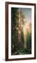 Giant Trees, Mariposa Grove, California-Albert Bierstadt-Framed Premium Giclee Print