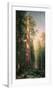 Giant Trees, Mariposa Grove, California-Albert Bierstadt-Framed Premium Giclee Print