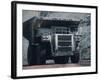 Giant Truck Hauling Coal in the Black Thunder Opencast Coal Mine, Powder River Basin, Wyoming, USA-Waltham Tony-Framed Photographic Print