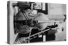 Giant Violin, the over 12 Feet Tall-null-Stretched Canvas